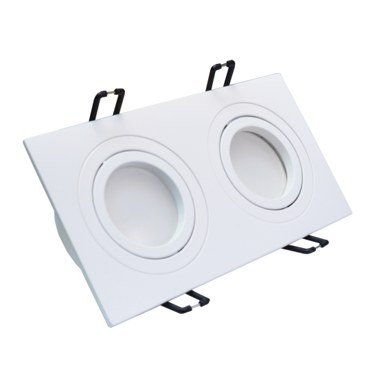 Ugradna lampa dupla M206018 bela