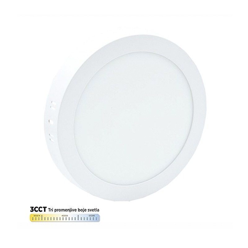 LED panel nadgradni M24NO-CCT