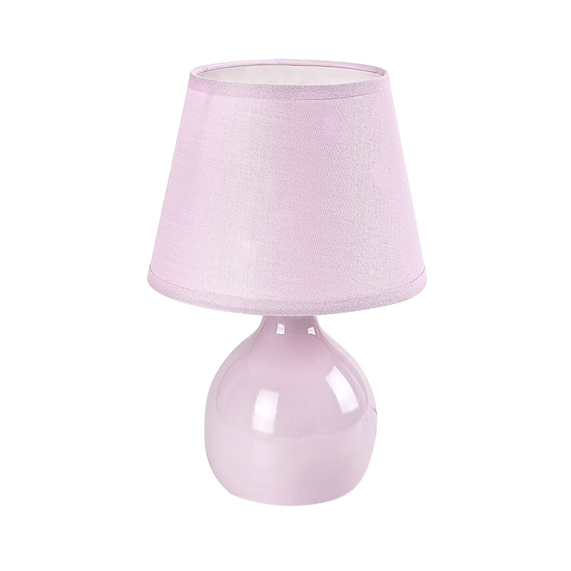 Stona lampa INGRID roze 74078