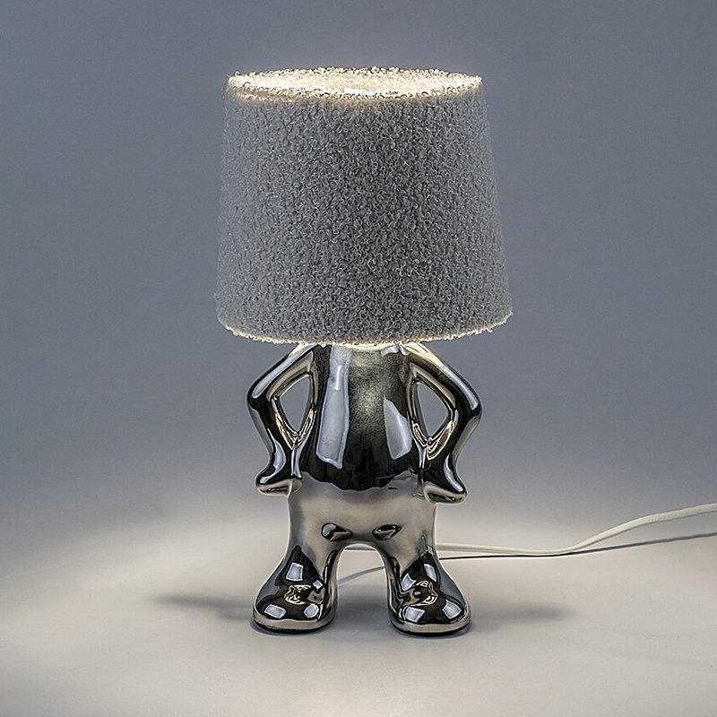 Stona lampa SMURFY hrom 74216