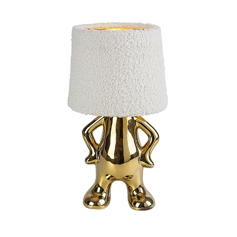 Stona lampa SMURFY zlatna 74215