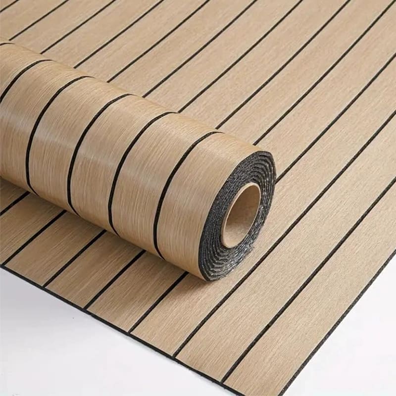 PVC samolepljiva imitacija letvica - SVETLO BRAON