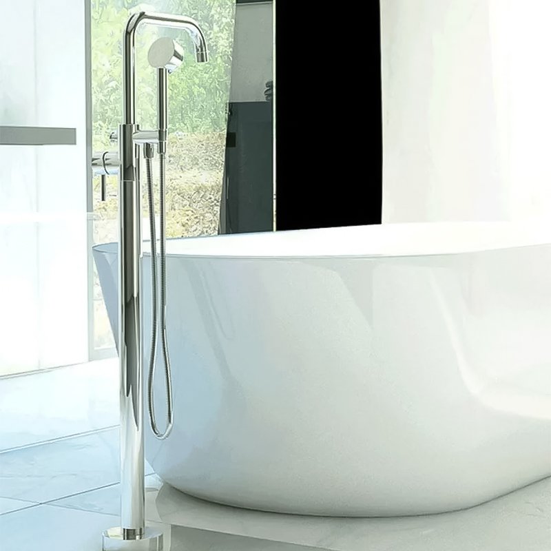 Stubna slavina za kadu sa ručnim tušem 233109