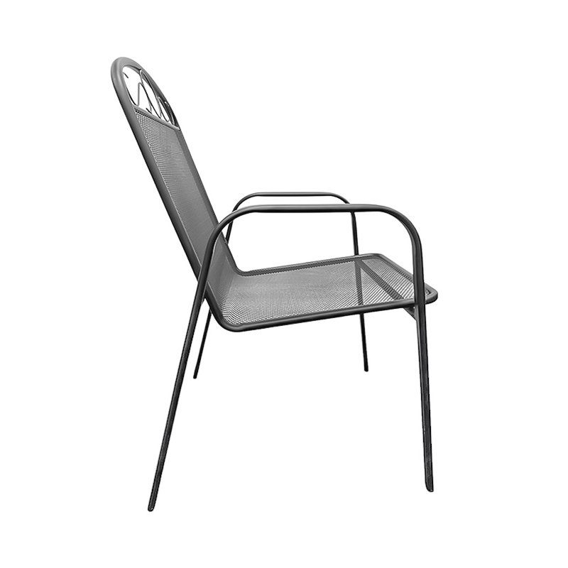 Baštenska stolica MELFI siva 051124