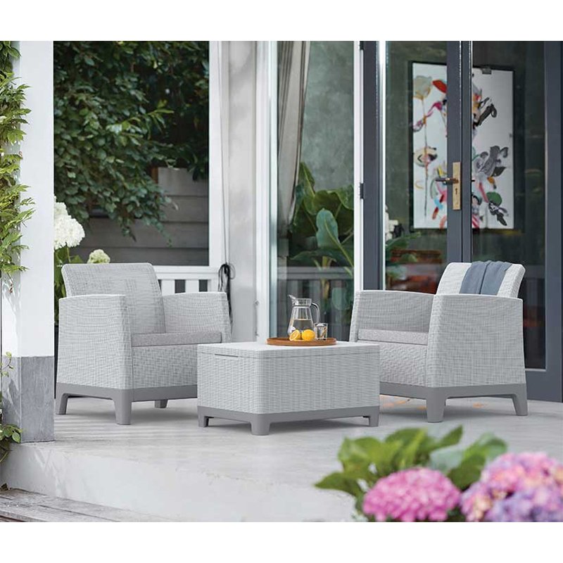 Baštenski set SCANDI FORMA siva CU 264090