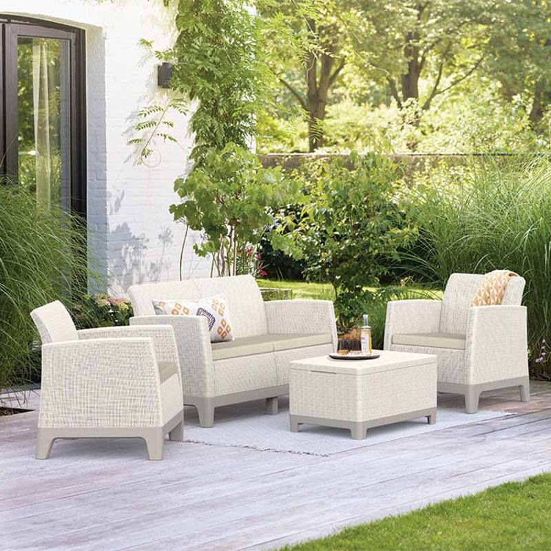 Baštenska garnitura SCANDI FORMA 2 bež CU 264087