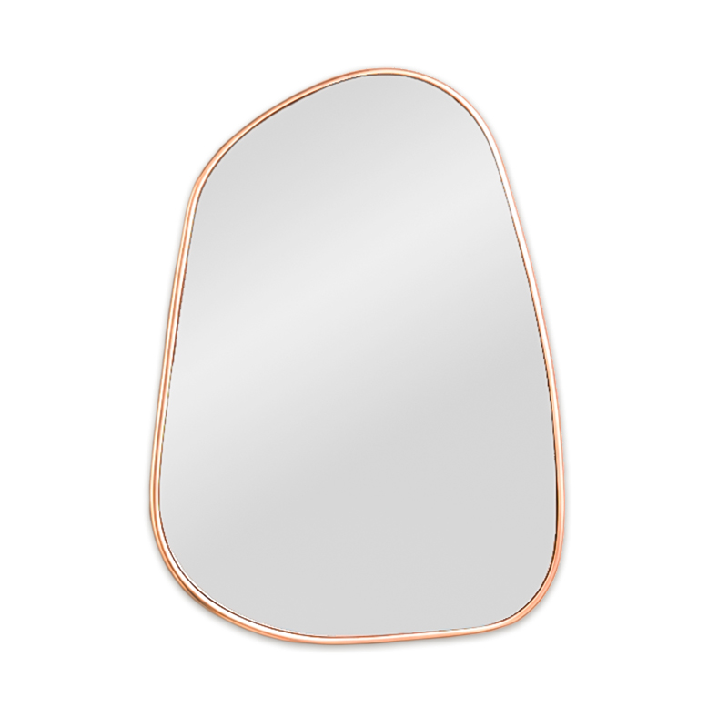 Ogledalo IR-FL 021 roze-zlatno